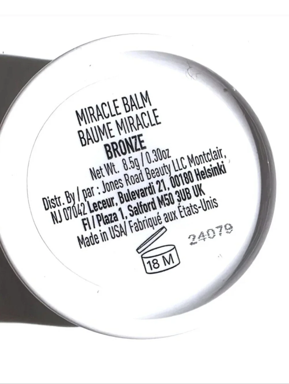 Jones Road Mini Miracle Balm Bronze New